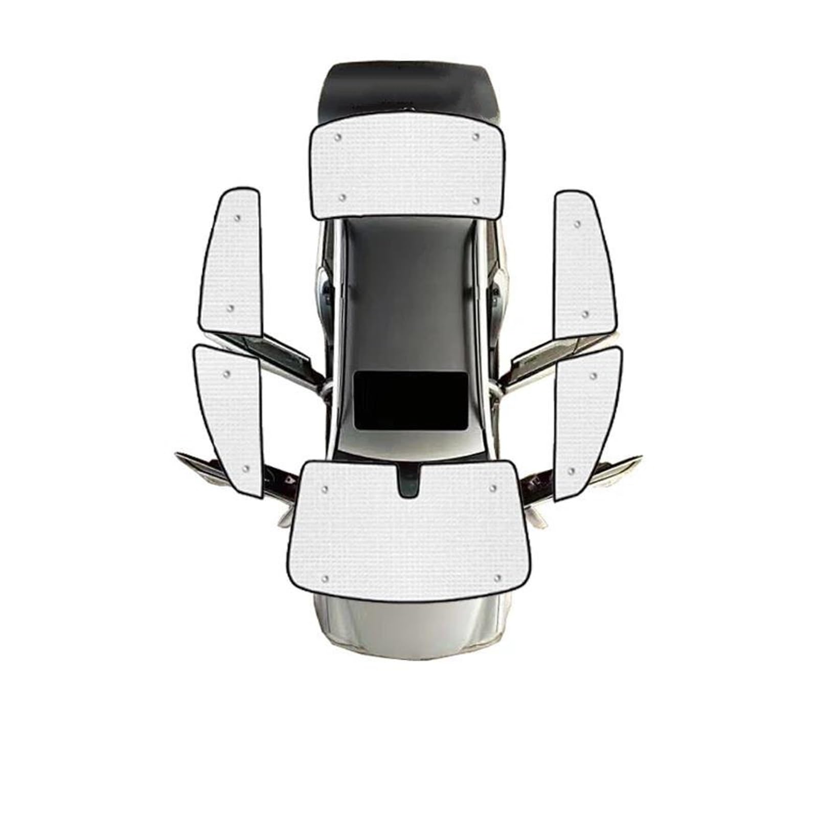 Sonnenblende Auto Auto-Sonnenschutz mit vollständiger Abdeckung für Opel für Insignia B für MK2 Z18 2017~2022 für Vauxhall für Buick für Regal ZB Fensterblendenmatten(All Sunshades) von SASFZ