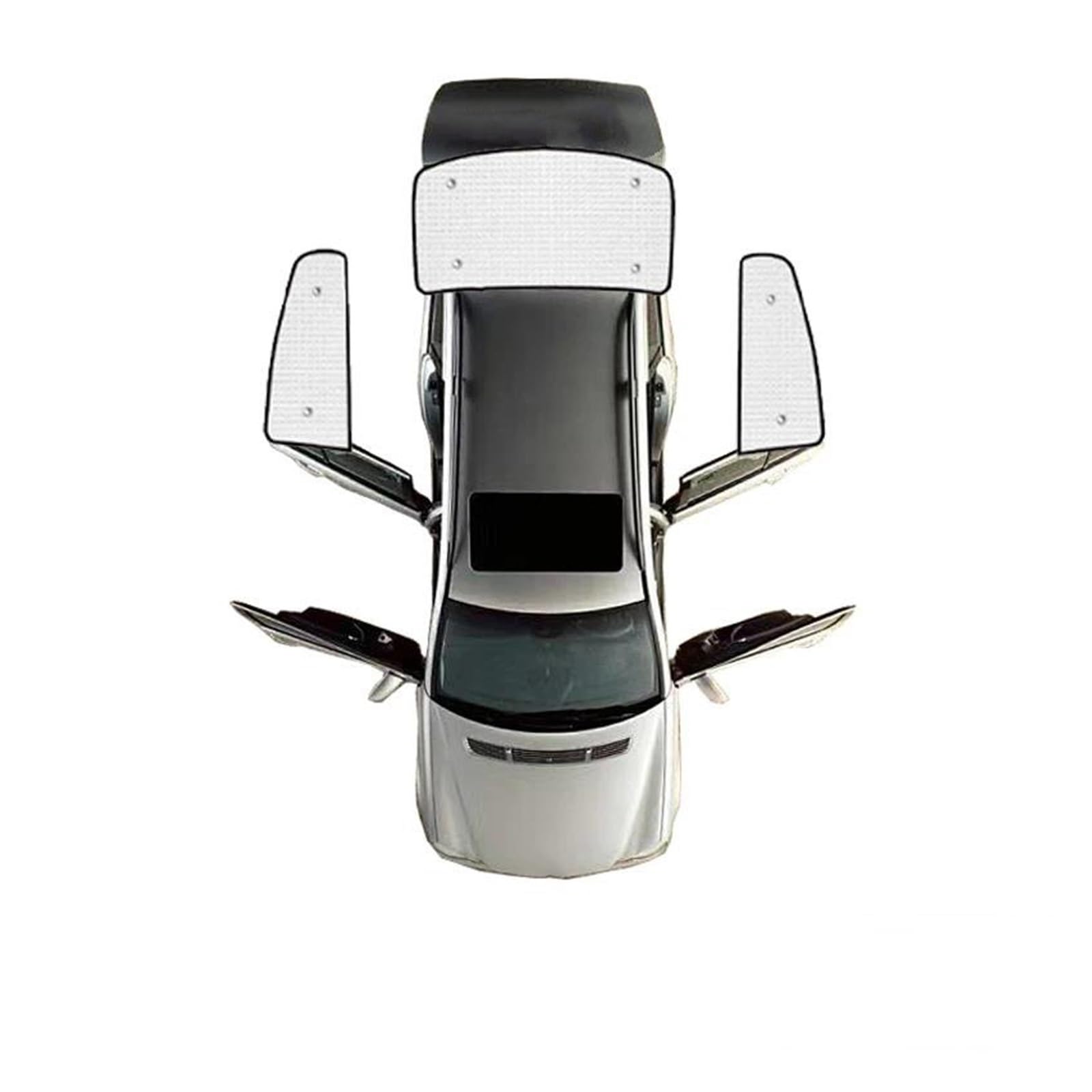 Sonnenblende Auto Auto-Sonnenschutz mit vollständiger Abdeckung für Opel für Insignia B für MK2 Z18 2017~2022 für Vauxhall für Buick für Regal ZB Fensterblendenmatten(Rear Sunshades) von SASFZ
