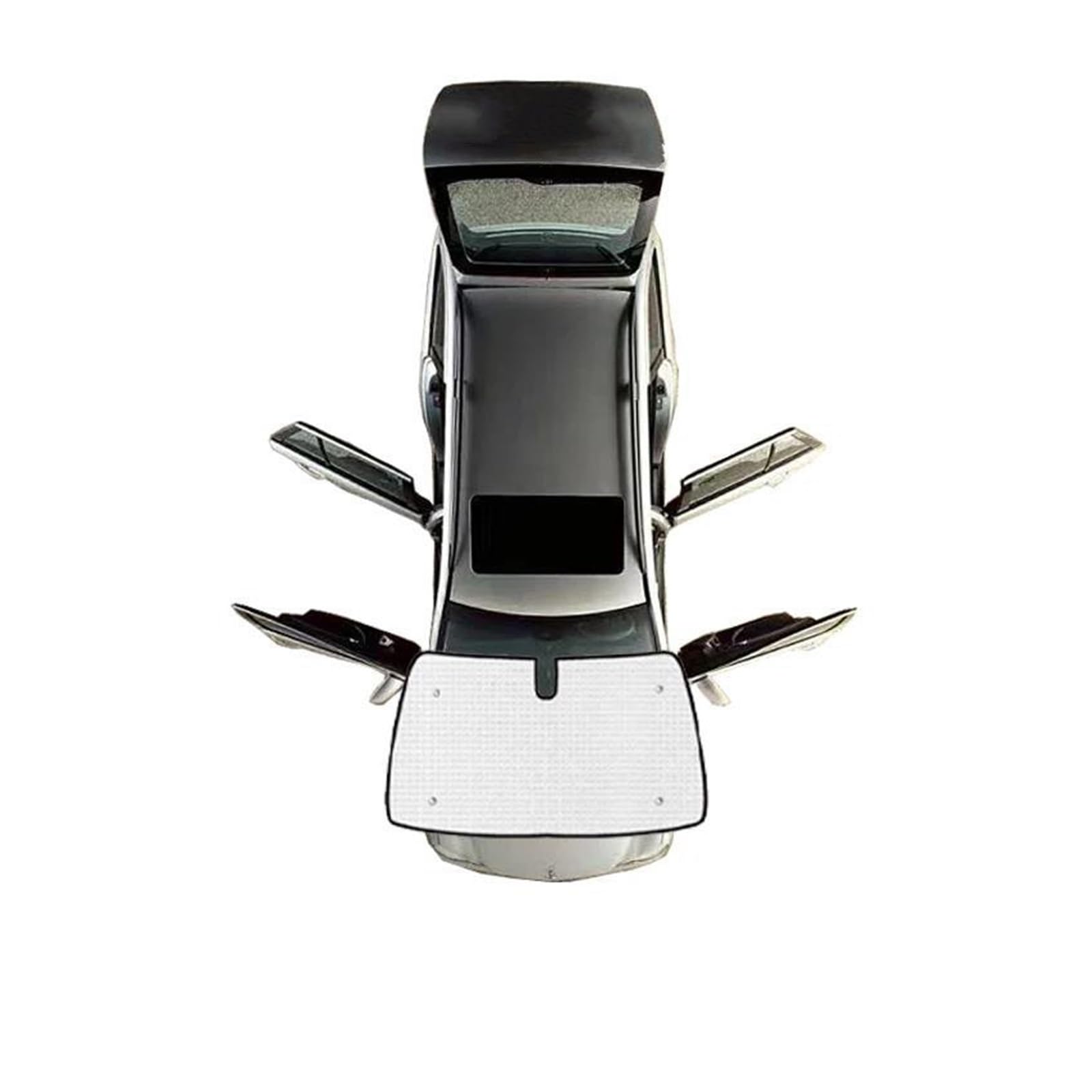 Sonnenblende Auto Auto-Sonnenschutz mit vollständiger Abdeckung für Subaru für Forester für SJ 2014~2018 2015 2016 2017 Sonnenblende Seitenfenster-Windschutzscheiben(Front Windshield) von SASFZ