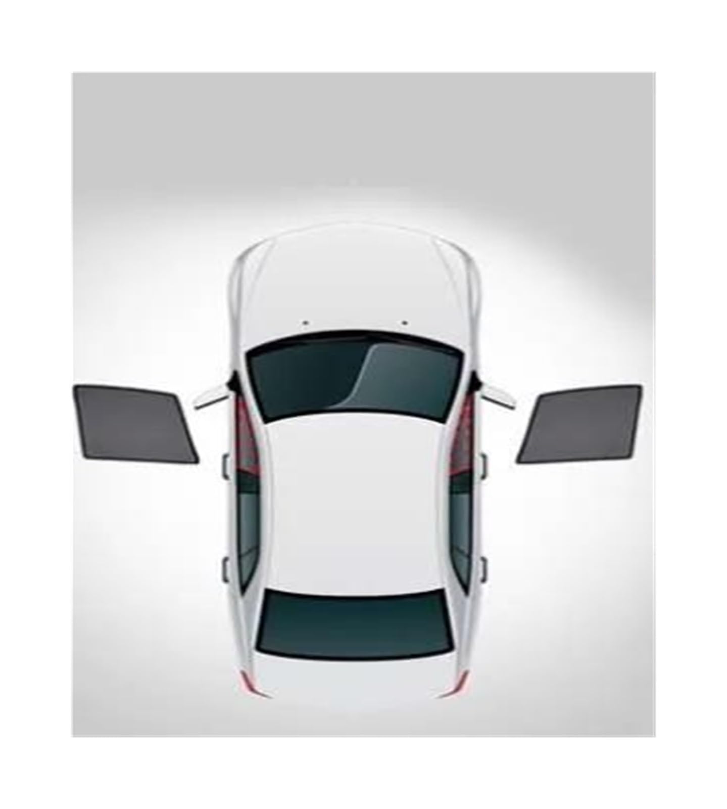 Sonnenblende Auto Magnetischer Auto-Sonnenschutz Autovorhang Auto-Seitensonnenblende Sonnenschutz für Lexus für RX200 für RX200H für RX200T für RX450H(Typ B) von SASFZ
