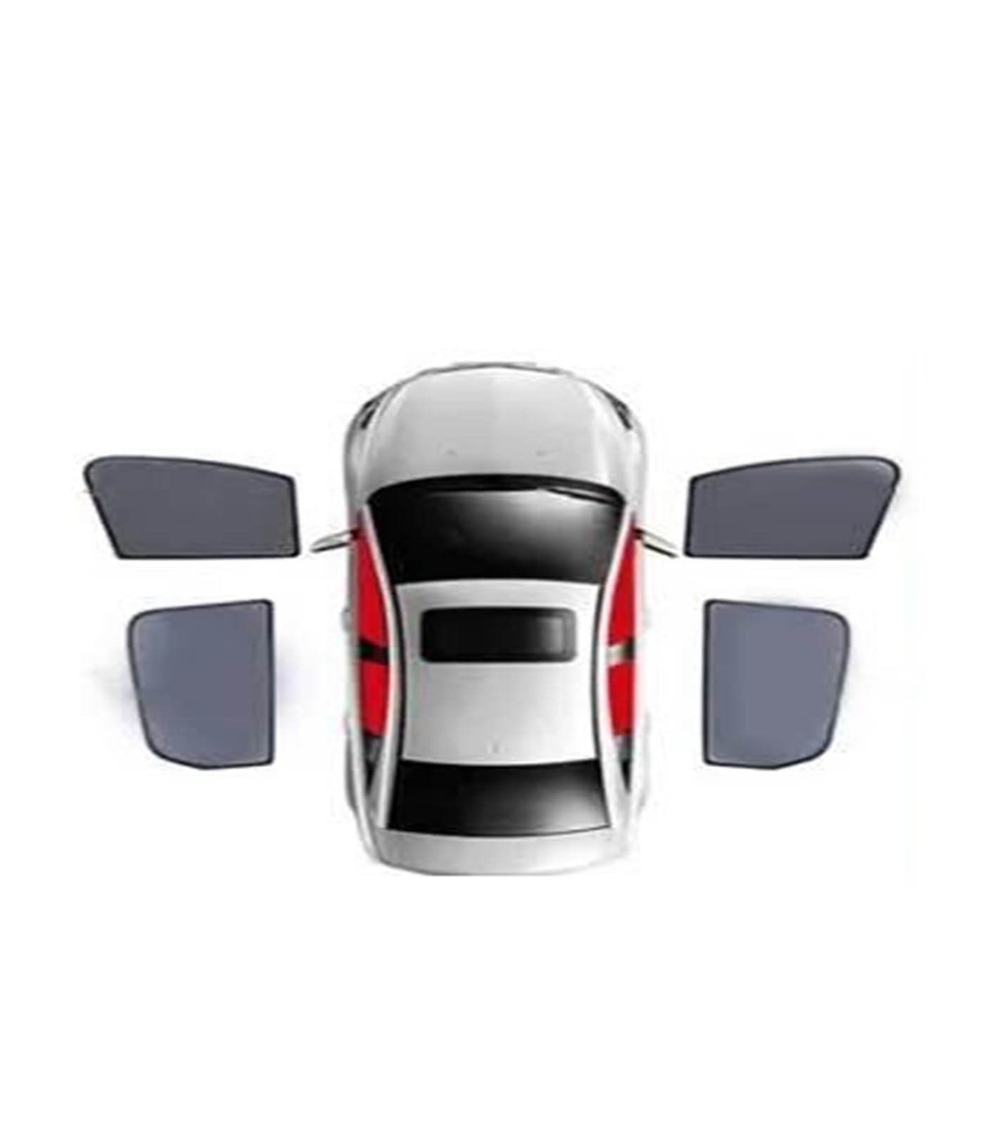 Sonnenblende Auto Magnetischer Auto-Sonnenschutz UV-Schutz Sonnenschutz Autovorhang Auto-Seitenfenster-Sonnenblende für Nissan für Qashqai für J11 2016–2018(Type D) von SASFZ