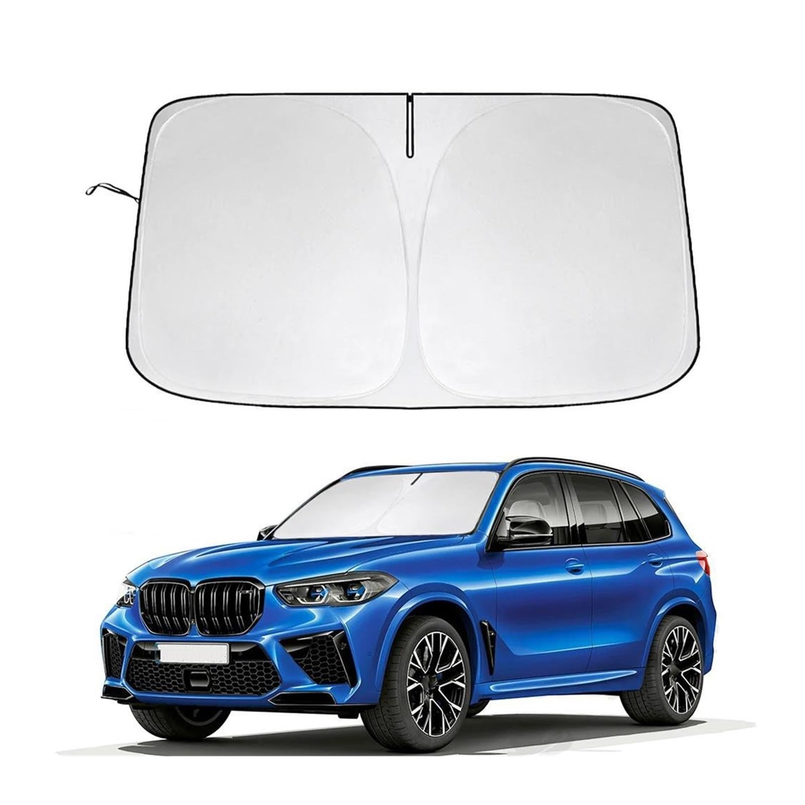 Sonnenblende Auto Sonnenschutz für die Windschutzscheibe für X5 2019–2021 2022 2023, Fensterschutz Sonnenblende faltbar blockiert UV-Strahlen hält Ihr Auto kühler Sonnenblende Auto Sonnenschutz für die Windschutzscheibe für X5 2019–2021 2022 2023, Fensterschutz Sonnenblende faltbar blockiert UV-Strahlen hält Ihr Auto kühler von SASFZ