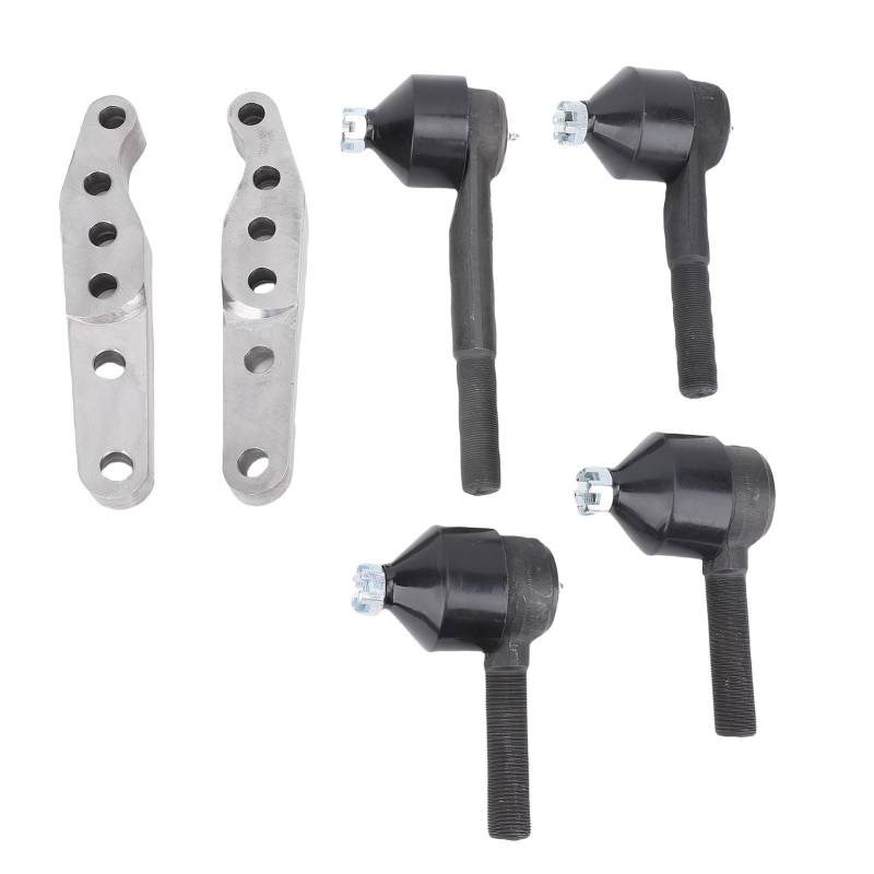 Hohe Lenkungs -Crossover -Lenkungskit mit Hohem Lenker -Arm -Kit mit Bolzen, Verbesserung der Kontrolle, Verbesserung der Reaktionsgeschwindigkeit für die Dana 44 -Anwendung von SASKATE