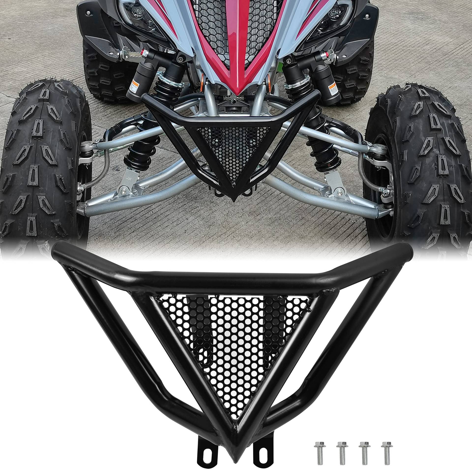 SAUTVS Frontstoßstangenschutz für Yamaha Raptor 700 700R, 2006-2023 SAUTVS Frontstoßstangenschutz für Yamaha Raptor 700 700R, 2006-2023 von SAUTVS