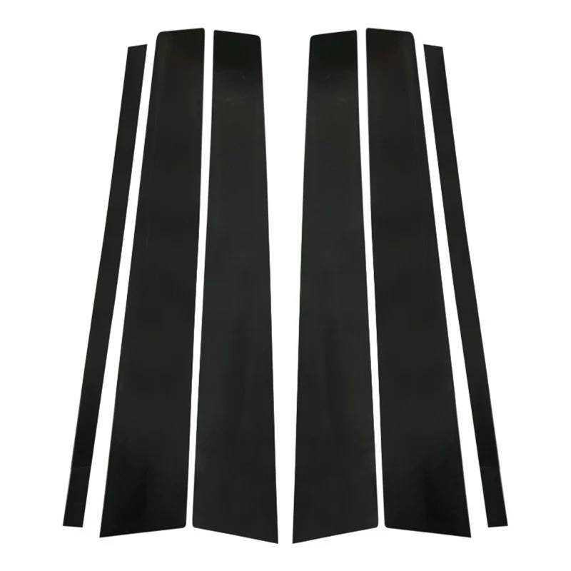 SAVHE 6 Stücke Glänzend Schwarz Säule Beiträge Fenster Abdeckung Fit for Volvo XC90 2003-2010 2011 2012 2013 2014 Tür side Trim Aufkleber Zubehör von SAVHE