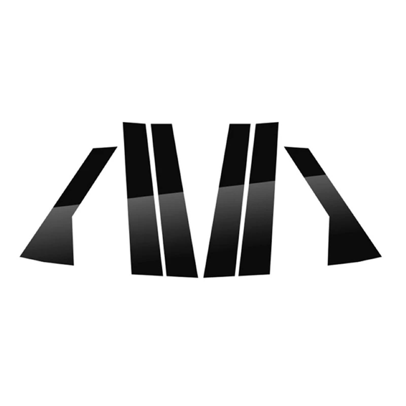 SAVHE 6Pcs Säule Beiträge Fit for Range Rover Sport L494 2014-2020 2021 2022 Glanz Schwarz Tür Fenster trim Aufkleber Abdeckung Dekoration von SAVHE