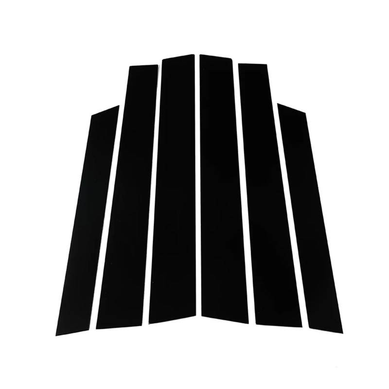SAVHE Fit for CR-V 2007 2008 2009 2010 2011 Glanz Paino Schwarz Säule Beiträge Tür Moulding Trim Fenster Aufkleber Abdeckung Zubehör von SAVHE