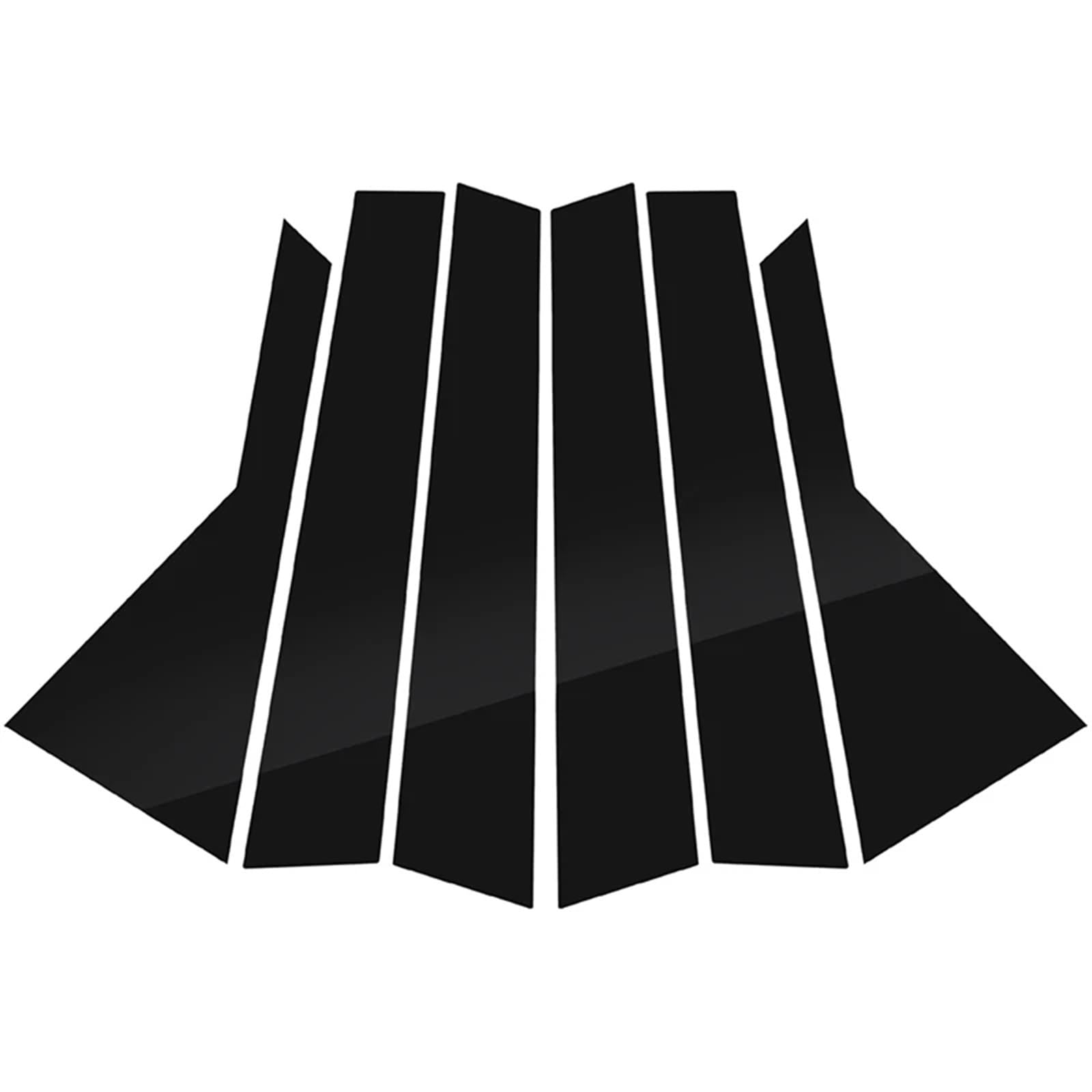 SAVHE Fit for Kia Carens Rondo 2013 2014 2015 2016 2017 2018 2019 Glänzend Schwarz Säule Post Tür Trim Fenster abdeckung Aufkleber Zubehör von SAVHE