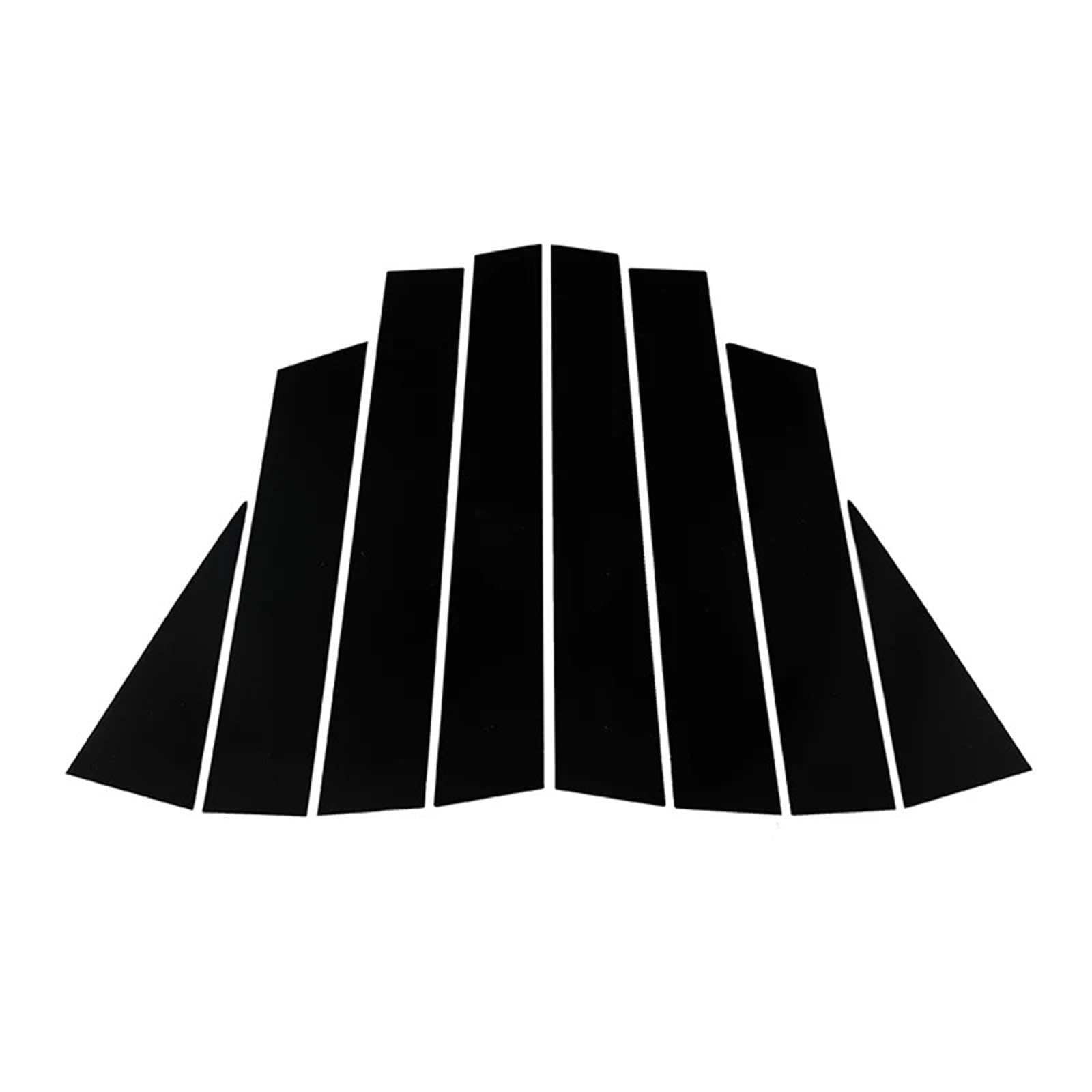SAVHE Fit for Nsan Qashqai J11 2016-2020 2021 2022 Schwarz Glänzend Säule Beiträge Tür Fenster Molding Abdeckung Borte Aufkleber zubehör von SAVHE