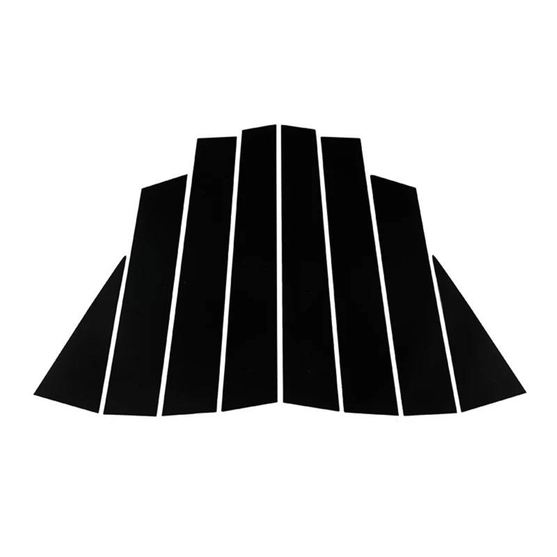 SAVHE Fit for Nsan Qashqai J11 2016-2020 2021 2022 Schwarz Glänzend Säule Beiträge Tür Fenster Molding Abdeckung Borte Aufkleber zubehör von SAVHE