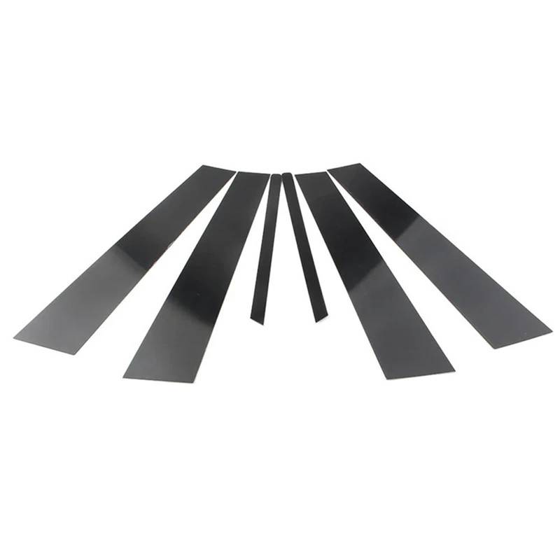 SAVHE Passend for KIA Optima K5 2011 2012 2013 2014 2015, glänzend, schwarz, Säulenpfosten, Tür, Seitenfenster, Verkleidung, BC-Säulenverkleidung von SAVHE