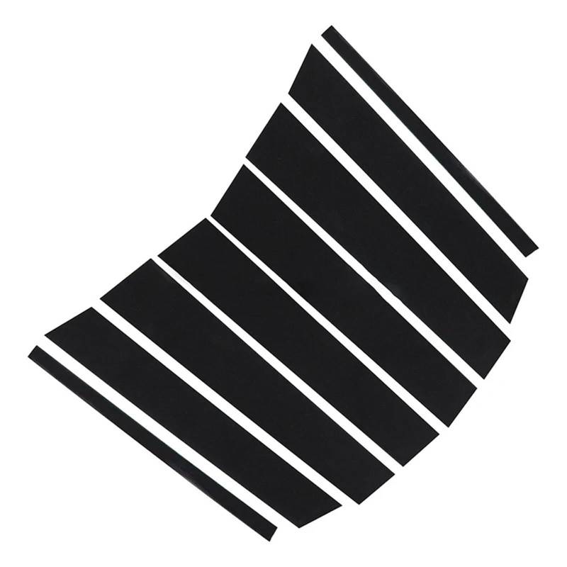 SAVHE Passend for Lincoln MKX/Fit for Frd Edge 2007 2008 2009 2010 2011 2012 2013 2014. Glänzend schwarz, Säulenpfosten, Fensterabdeckung, BC-Säulenaufkleber von SAVHE