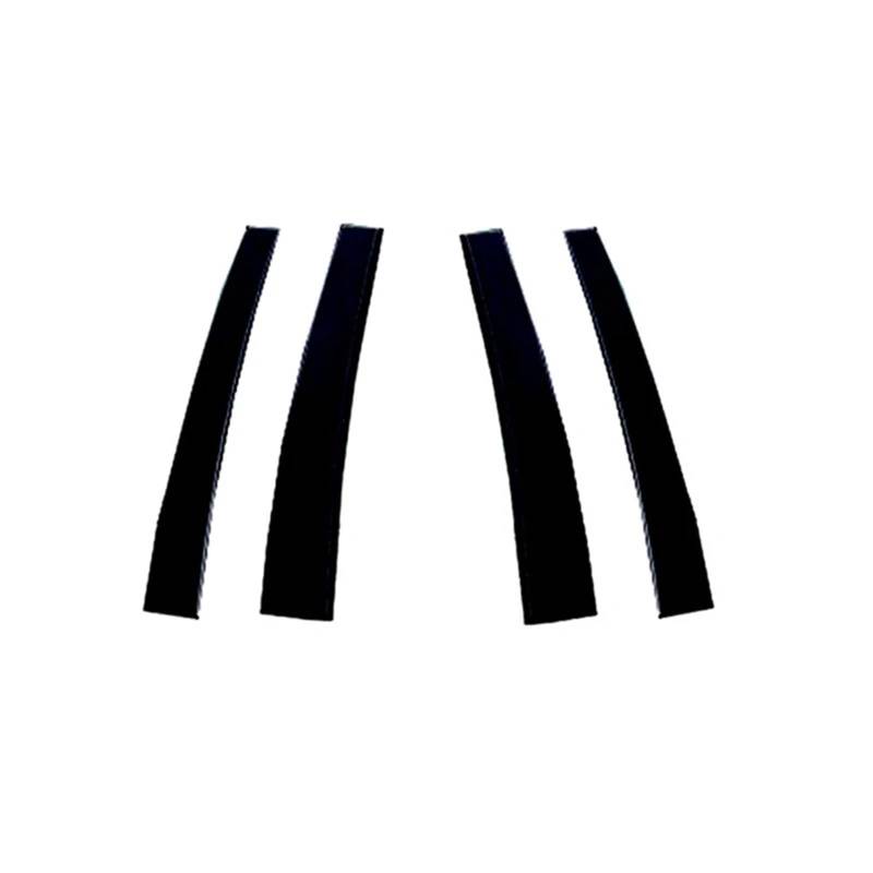 SAVHE Passend for VW Polo Mk4 (9N) 4-türige Limousine 2002–2010, glänzend schwarz, Tür-Fenster-Säulenpfosten, Zierleisten-Abdeckung, Zubehör von SAVHE