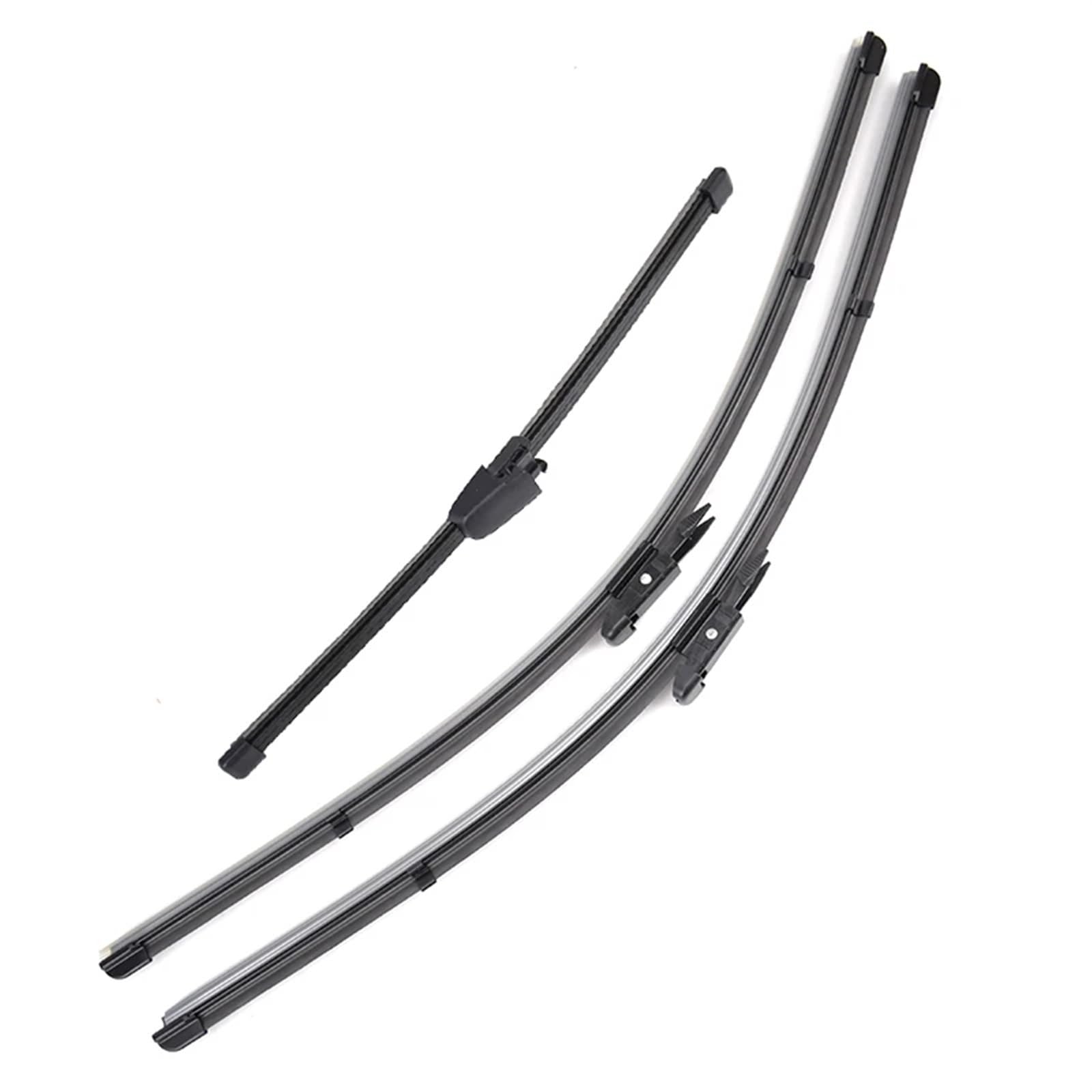 SAVHE Scheibenwischerblätter for die Windschutzscheibe, passend for SEAT Leon 1P vorne und hinten, Scheibenwischer-Set 2009 2010 2011 2012 SAVHE Scheibenwischerblätter for die Windschutzscheibe, passend for SEAT Leon 1P vorne und hinten, Scheibenwischer-Set 2009 2010 2011 2012 von SAVHE