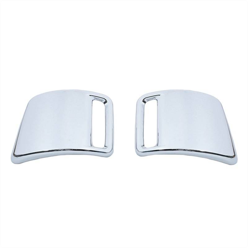 SAWILI Auto Rücklicht Rücklicht Lampe Dekoration Abdeckung, for Dodge, RAM 2018 2019 2020 2021 Auto Außen Zubehör ABS Lichtabdeckungsleisten(Chrome) von SAWILI