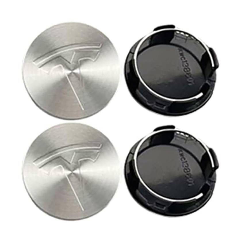 4 Stück Nabendeckel, für Tesla Model 3/Model S/Model X/Model Y Radnabendeckel, Radnabenkappen, Nabendeckel, Nabenabdeckung,Auto Zubehör für Radnaben,G von SAXCXCS
