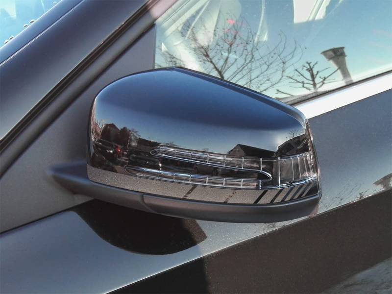 Spiegelstreifen für Mercedes Benz W176 W117 W212 W204 W207 X156 AMG Stripes (Anthrazit metallic) von SB CarDesign