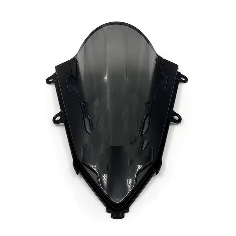 Motorrad Windschild Spoiler Für CBR650R 2019 2020 2021 2022 2023 2024 Motorrad Windschutzscheibenverkleidung Windschutzscheiben -Deflektor -Windschutzscheibe -Scheibenschutzschutz(Black grey) von SBBLINWU