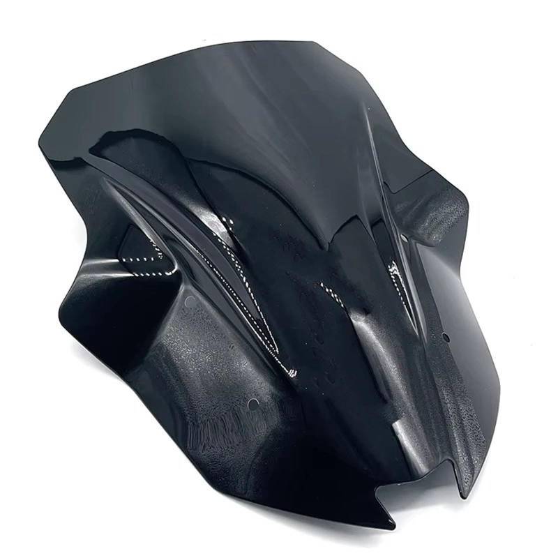 Motorrad Windschild Spoiler Für Ninja Für 1000XS 2020 2021 2022 Für Z1000SX 2017 2018 2019 Motorrad Windschutzscheibe Visier Viser Windschutzscheibe Deflektor Fliegengitter Zubehör Schallwand(Black) von SBBLINWU