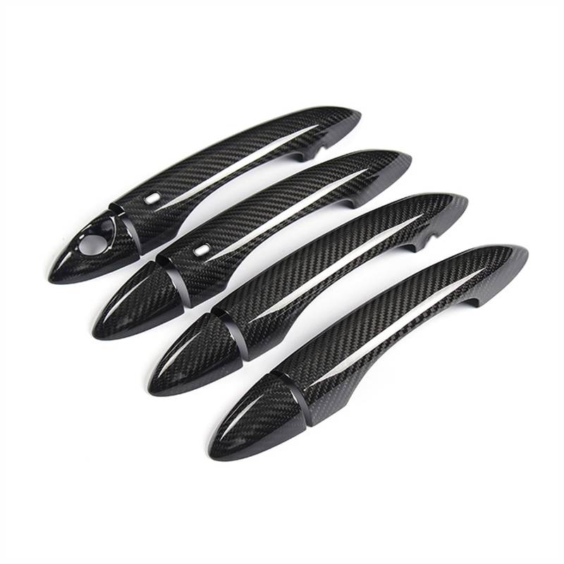 SBBLINWU Außen Türgriff Türöffner Kompatibel Mit Alfa Für Romeo Für Giulia 952 Für Stelvio 949 2017 2018 2019 2020 2021 2022 Auto-Außentürgriffabdeckung Dekorativ von SBBLINWU