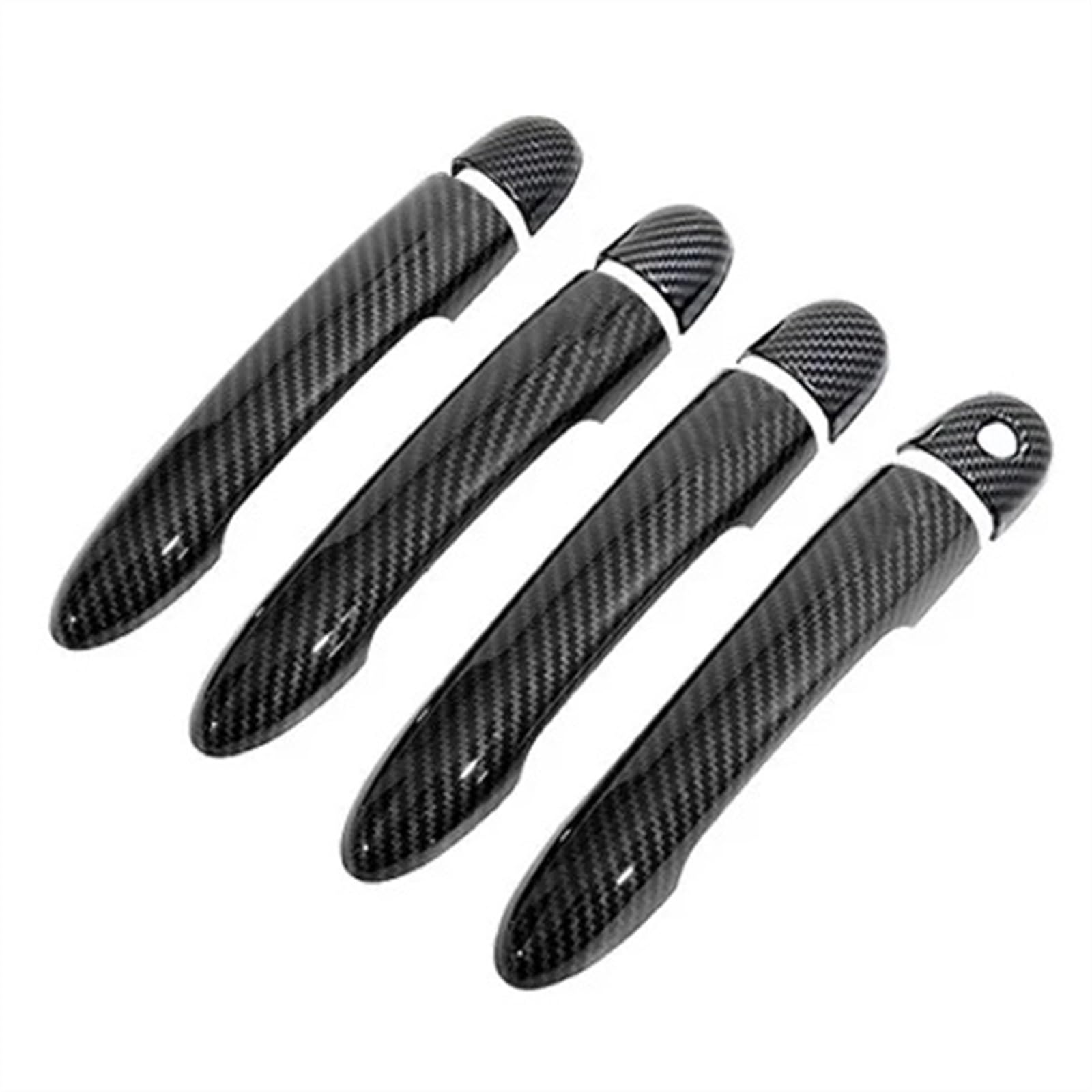 SBBLINWU Außen Türgriff Türöffner Kompatibel Mit Für Clio 3 2005 2006 2007 2008 2009 2010 2011 2012 2013 2014 Auto-Außentürgriffabdeckung Styling Außenteile(Handle 1 Keyhole) von SBBLINWU