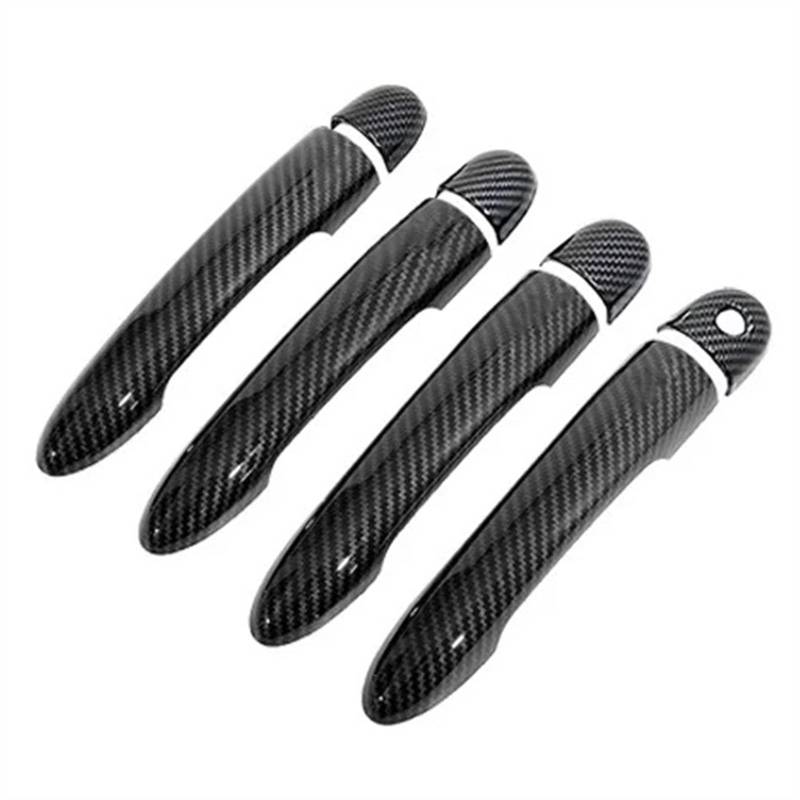 SBBLINWU Außen Türgriff Türöffner Kompatibel Mit Für Clio 3 2005 2006 2007 2008 2009 2010 2011 2012 2013 2014 Auto-Außentürgriffabdeckung Styling Außenteile(Handle 1 Keyhole) von SBBLINWU