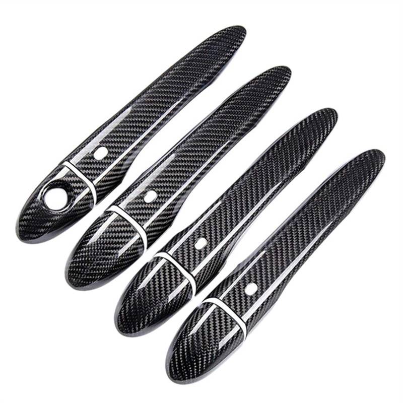 SBBLINWU Außen Türgriff Türöffner Kompatibel Mit Maserati Für Ghibli 2014 2015 2016 2017 Auto-Außentürgriffabdeckung Styling Außenteile Zubehör Schutz von SBBLINWU