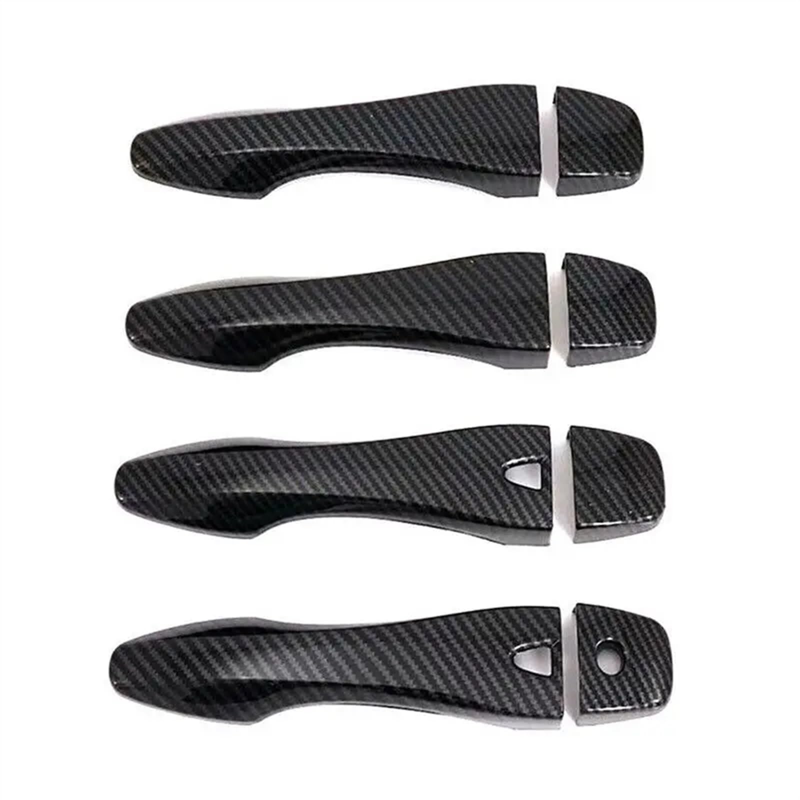 SBBLINWU Außen Türgriff Türöffner Kompatibel Mit Nissan Für Altima 2013 2014 2015 2016 2017 2018 Auto-Außentürgriffabdeckung Türgriff-Dekorplatte Außenschale(Carbon Fiber) von SBBLINWU