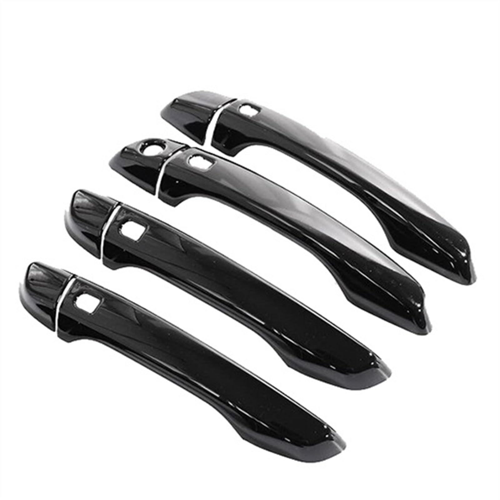 SBBLINWU Außen Türgriff Türöffner Kompatibel Mit Opel Für Mokka Für MK2 2021 2022 2023 Auto-Außentürgriffabdeckung Türgriff Dekorative Platte Außenschale Teile(4Handle 4 Buttons) von SBBLINWU