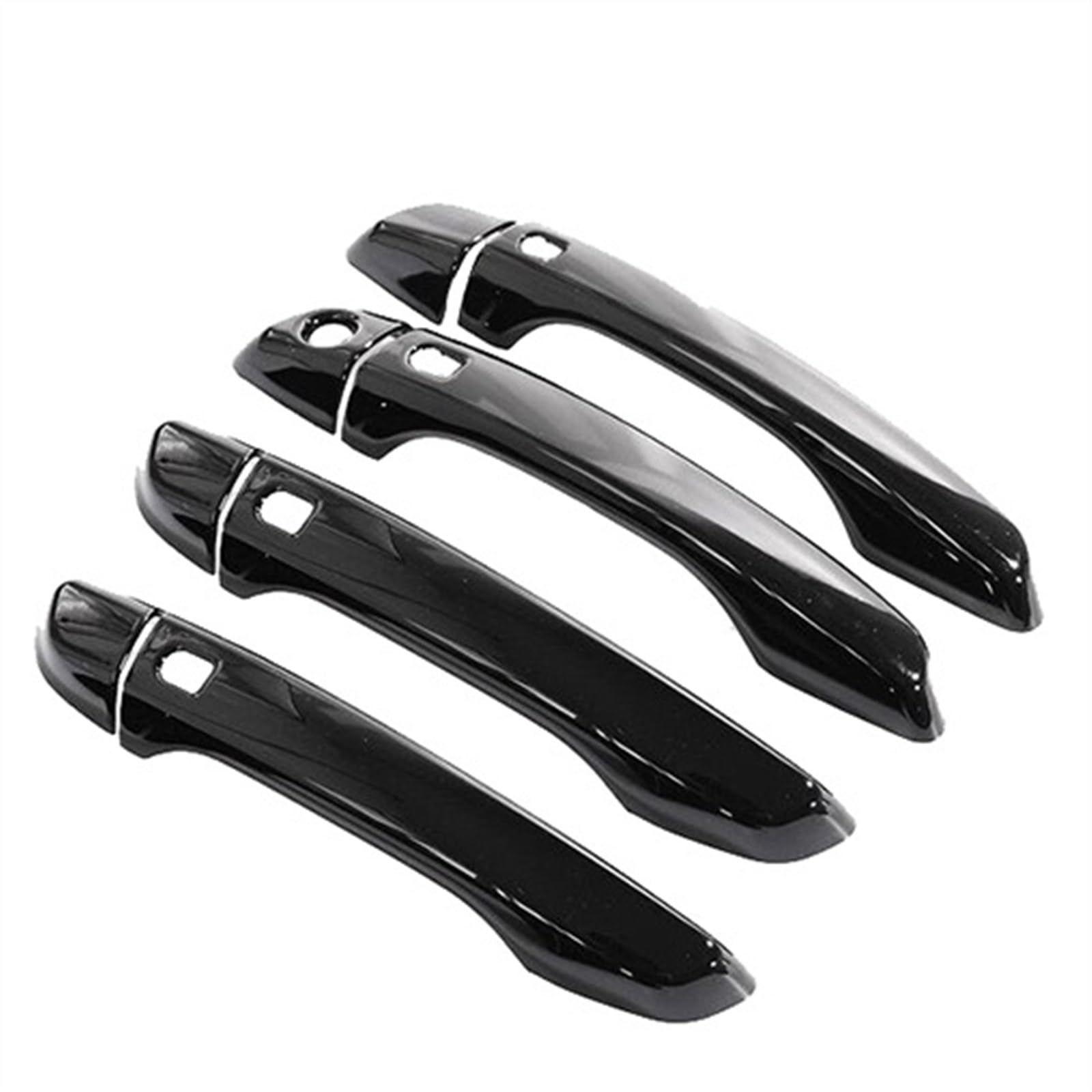 SBBLINWU Außen Türgriff Türöffner Kompatibel Mit Peugeot 2008 Für MK2 P24 2020 2021 2022 2023 Auto-Außentürgriffabdeckung Türgriff Dekorative Außenschalenteile(4Handle 4 Buttons) von SBBLINWU
