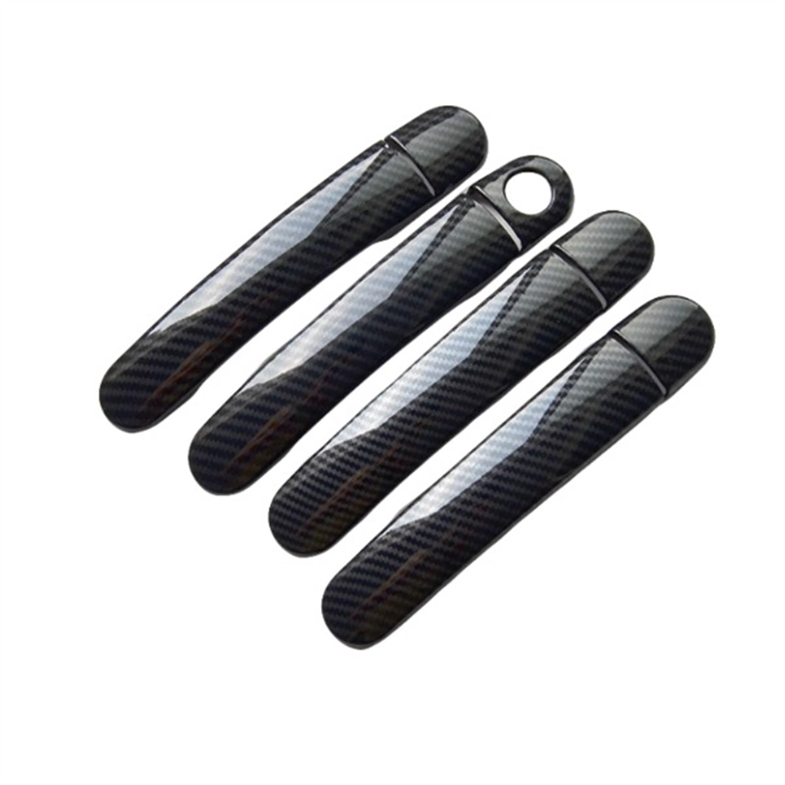 SBBLINWU Außen Türgriff Türöffner Kompatibel Mit Seat Für Ibiza Für Mk3 6L 2002 2003 2004 2005 2006 2007 2008 Auto-Außentürgriff Shell Türgriff Dekorativ(4Handle 1 Keyhole) von SBBLINWU