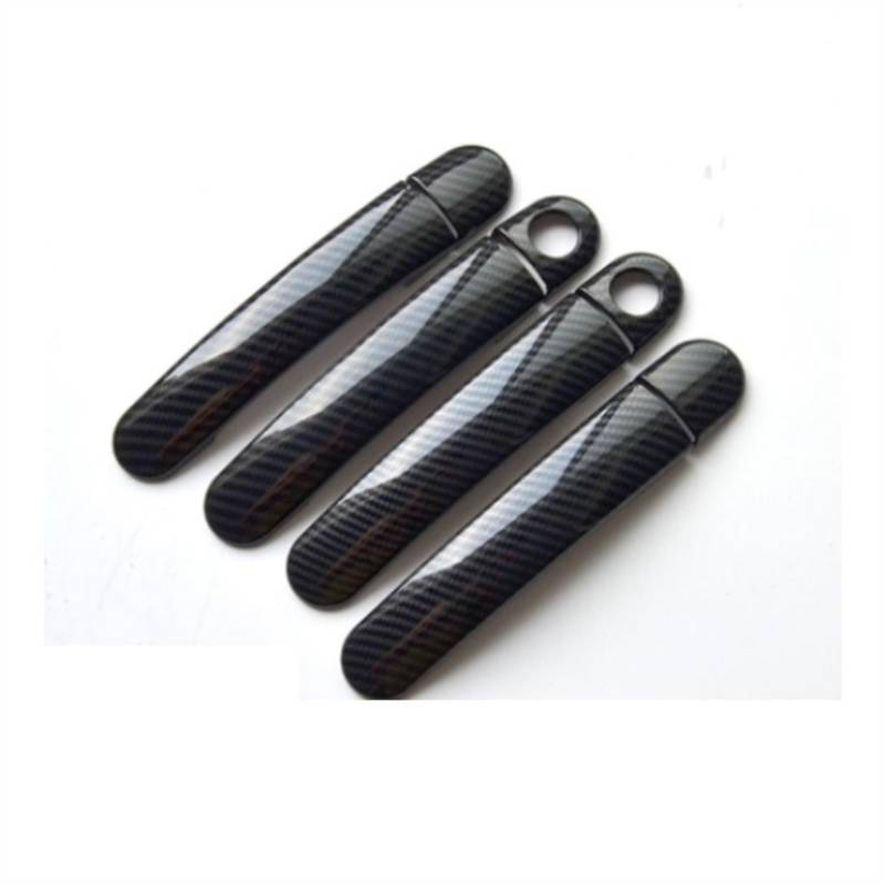 SBBLINWU Außen Türgriff Türöffner Kompatibel Mit Seat Für Ibiza Für Mk3 6L 2002 2003 2004 2005 2006 2007 2008 Auto-Außentürgriff Shell Türgriff Dekorativ(4Handle 2 Keyhole) von SBBLINWU