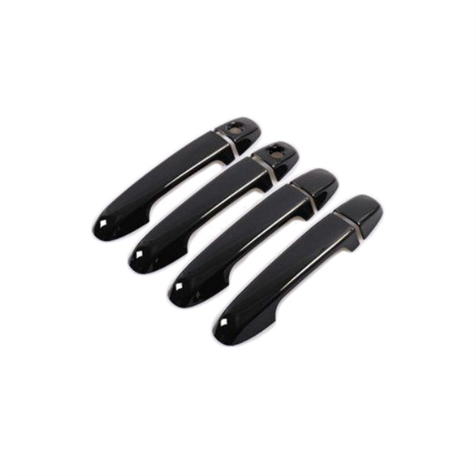 SBBLINWU Außen Türgriff Türöffner Kompatibel Mit Toyota Für Prius C Für Aqua NHP10 2012 2013 2014 2015 2016 2017 2018 2019 Auto-Außentürgriffschale Dekorativ(2 Keyhole) von SBBLINWU