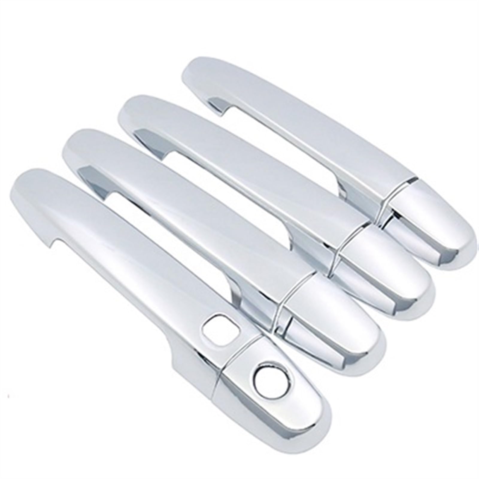 SBBLINWU Außen Türgriff Türöffner Kompatibel Mit Toyota Für Ractis Für MK1 XP100 2005 2006 2007 2008 2009 Auto-Außentürgriffabdeckung Türgriff Dekorativer Aufkleber(2 Smart Button) von SBBLINWU