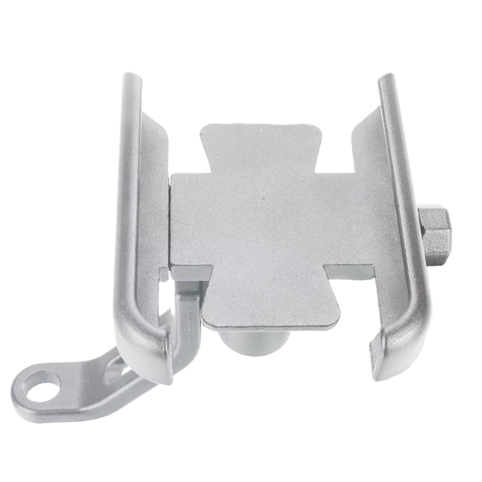 SBBLINWU Lenker Holder Für CB1 Für CB 400 F 1989-1991 Motorrad Spiegel Lenker Telefon Halter GPS Halterung Ständer Montieren Motorrad Zubehör Universal(Silver,Mirror Holde) von SBBLINWU