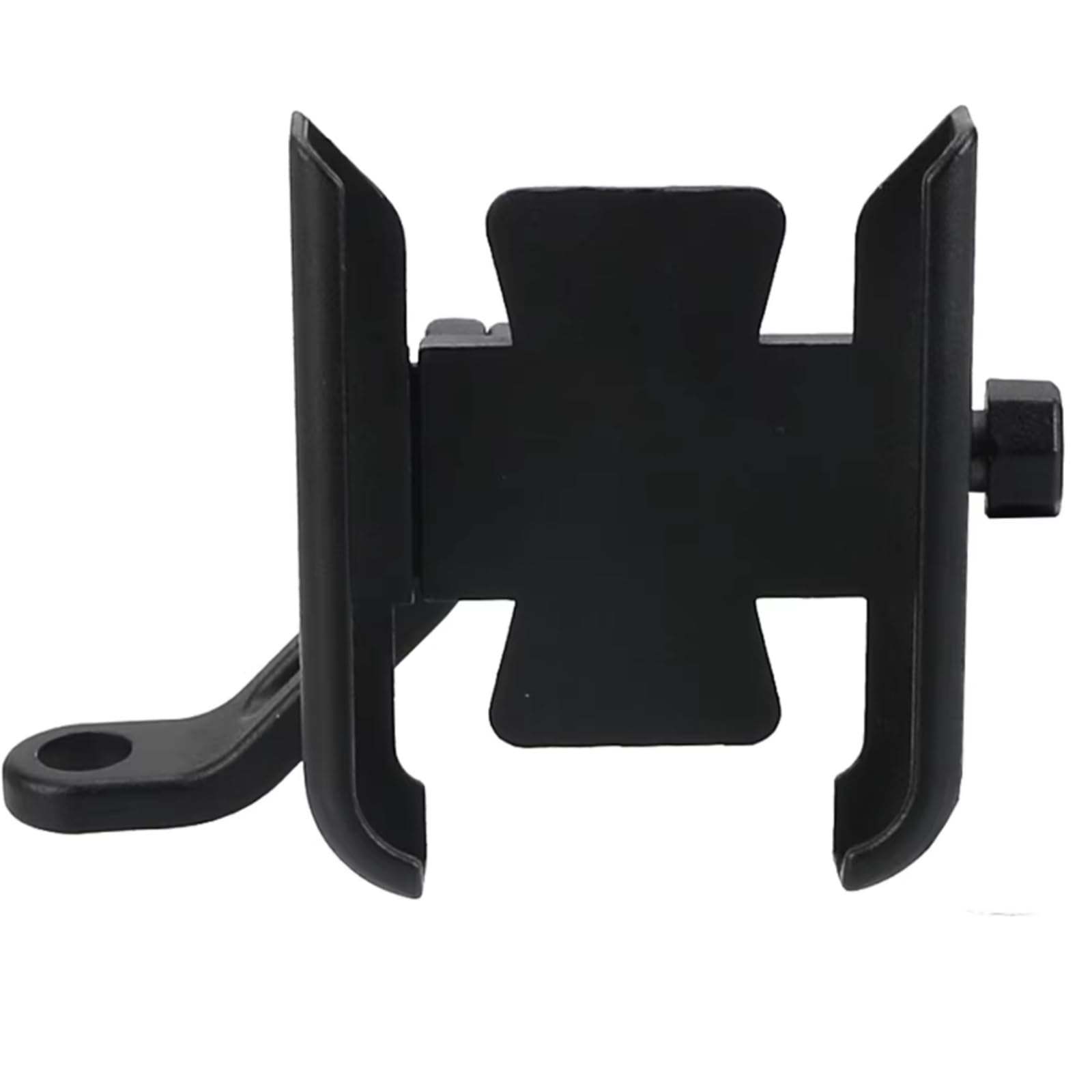 SBBLINWU Lenker Holder Für EX250 L Nicht Abs 2013-2025 2024 EX 250L Motorrad Handy GPS Navigation Lenker Halterung Unterstützung Montieren(Black,Mirror Holder) von SBBLINWU