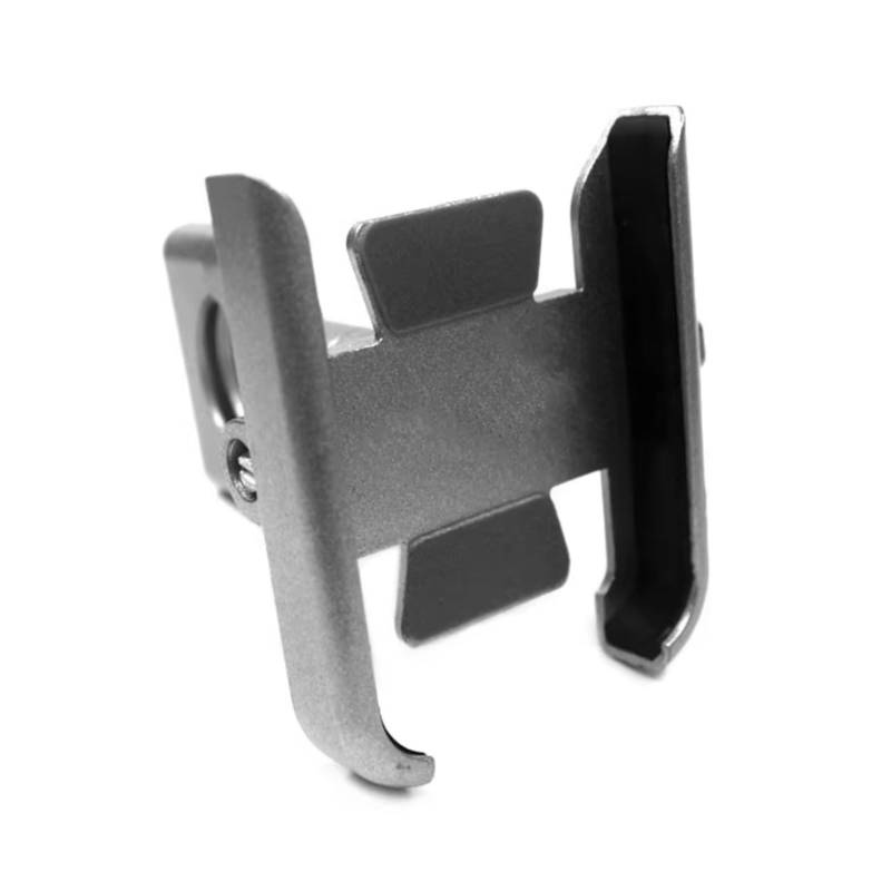 SBBLINWU Lenker Holder Für F800R Für F800 R Für F800-R Motorrad Lenker Rückspiegel Handy Halter GPS Stand Halterung CNC Navigation Stehen(Silver,Handlebar) von SBBLINWU