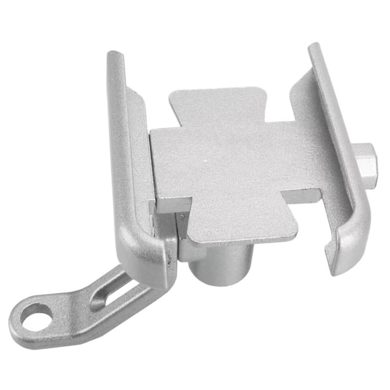 SBBLINWU Lenker Holder Für K1600GT 2011-2023 2022 2021 2020 2019 2018 17 2024 Motorrad Lenker Handy Halter GPS Stand Navigation Halterung(Silver,Mirror Holde) von SBBLINWU
