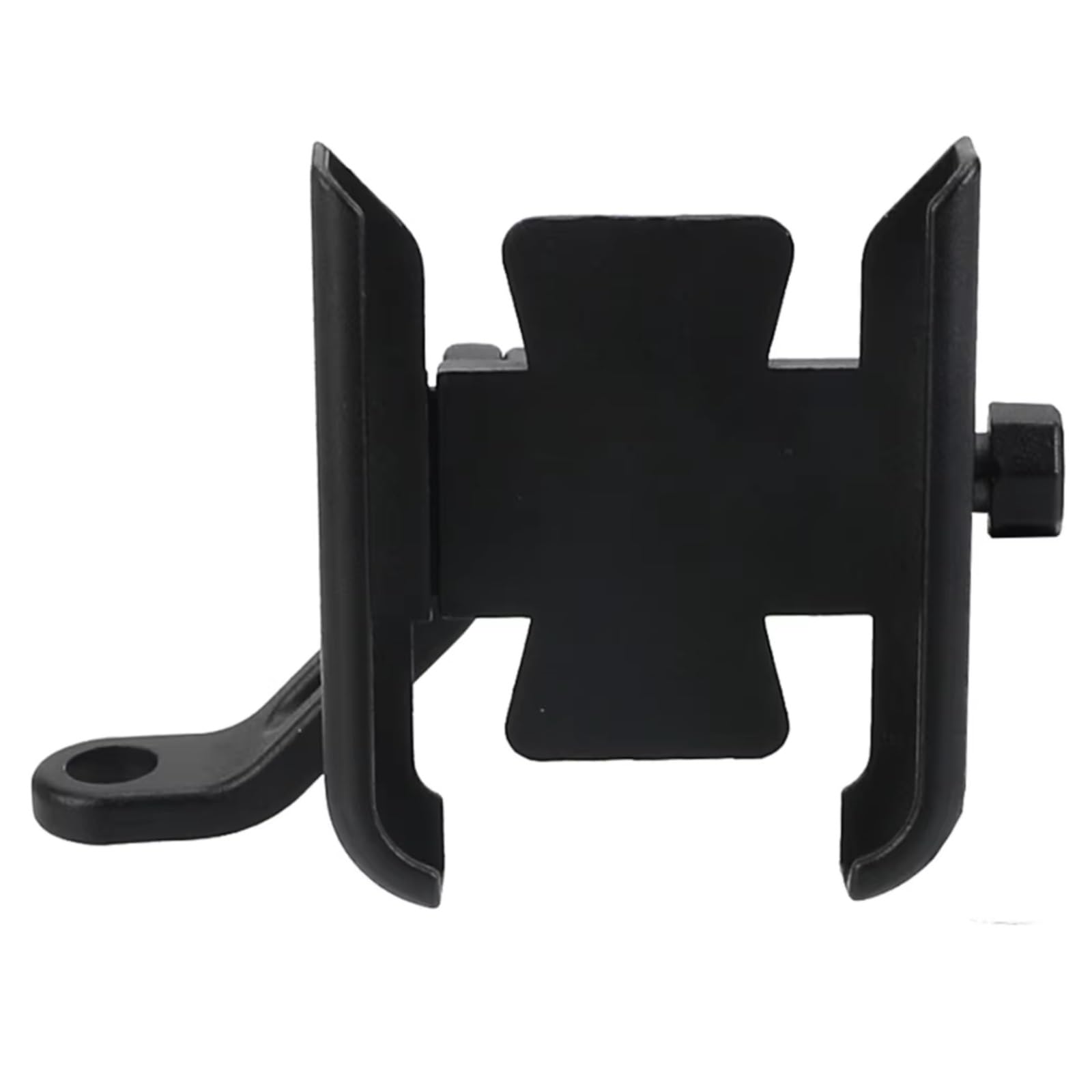 SBBLINWU Lenker Holder Für NINJA-EX500 1990-2009 Für NINJAEX500R 2008 Motorrad CNC Handy GPS Navigation Lenker Halterung Unterstützung Halterung(Black,Mirror Holder) von SBBLINWU