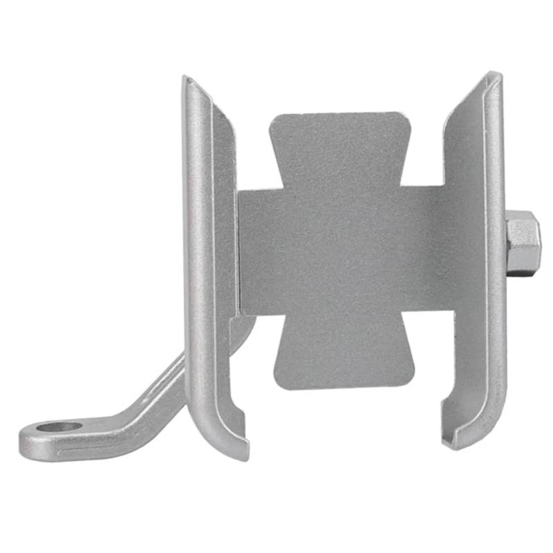 SBBLINWU Lenker Holder Für S1000XR Für S 1000XR Für S1000 XR 2015–2016 Für S1000xr Motorrad CNC-Handy GPS Navigation Lenkerhalterung(Silver,Mirror Holder) von SBBLINWU