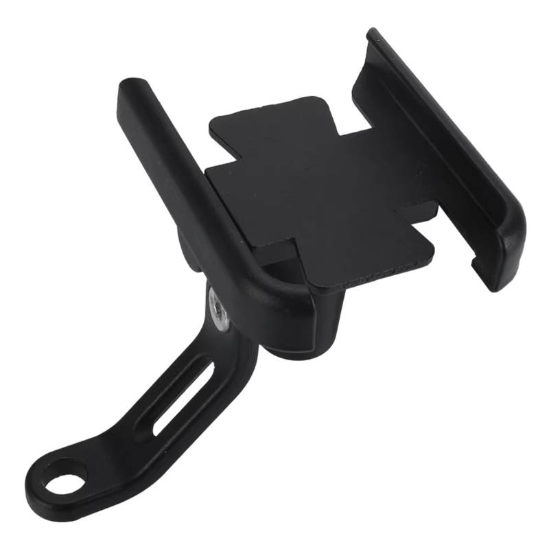 SBBLINWU Lenker Holder Für Z650 Für Z 650 2016 2017 2018 2019 2020 21-2024 Motorrad Lenker Handy Halter GPS Stand Halterung Zubehör(Black,Mirror Holder) von SBBLINWU