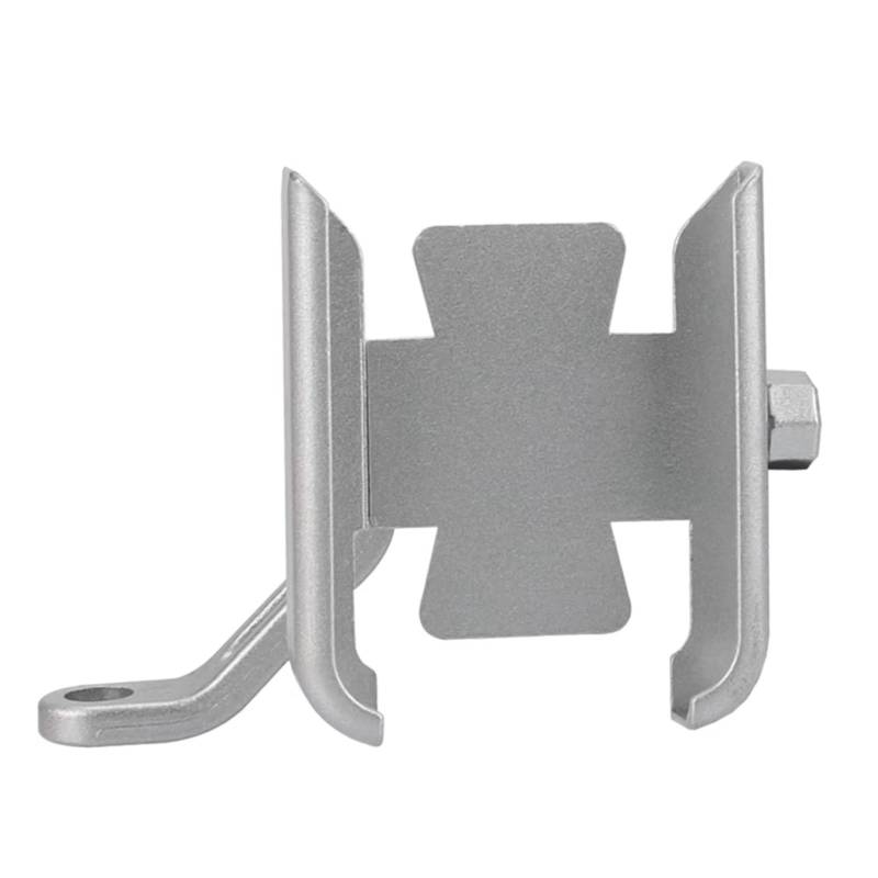 SBBLINWU Lenker Holder Kompatibel Mit Yamaha Für FZR400RR 1991–1995 Für FZR 400RR 1994 1993 1992 Motorrad-Handy GPS Navigations Lenkerhalterung(Silver,Handlebar) von SBBLINWU