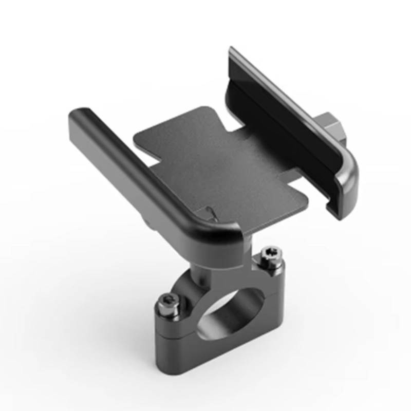 SBBLINWU Lenker Holder Kompatibel Mit Zontes 310 T2 M310 Für G1 125 U1 U 155 ZT 125 310R 310X T310 Motorrad Lenker Handyhalter GPS Ständerhalterung(Black,Handlebar) von SBBLINWU