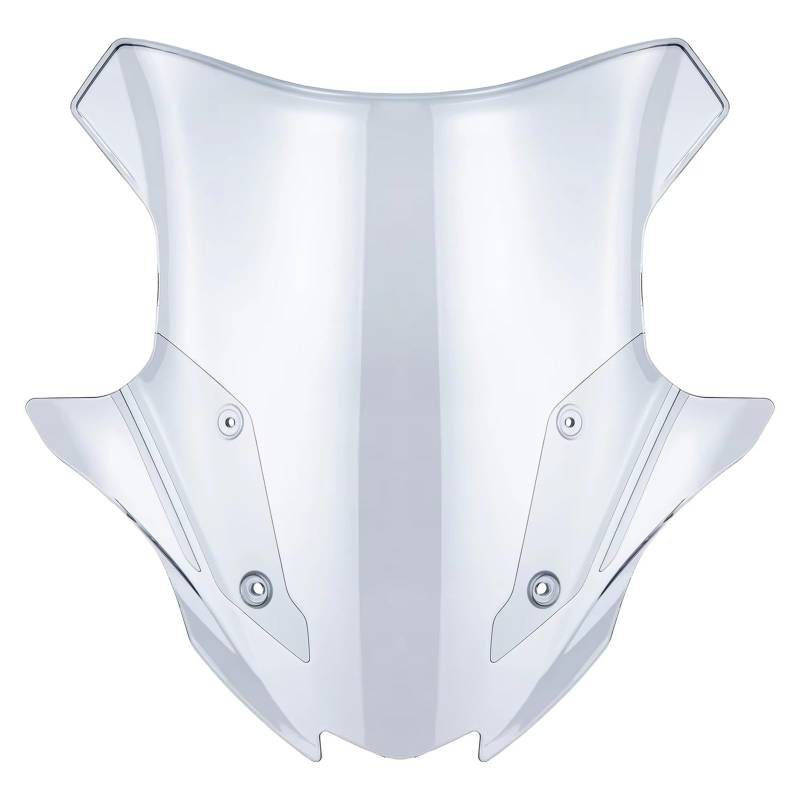 SBBLINWU Motorrad Windschild Spoiler Für 650 2023 2024 Windschutzscheibe Windschutz Motorrad Windabweiser Schutz Luftstrom Deflektoren Visier Zubehör Fliegengitter(Light Smoke) von SBBLINWU