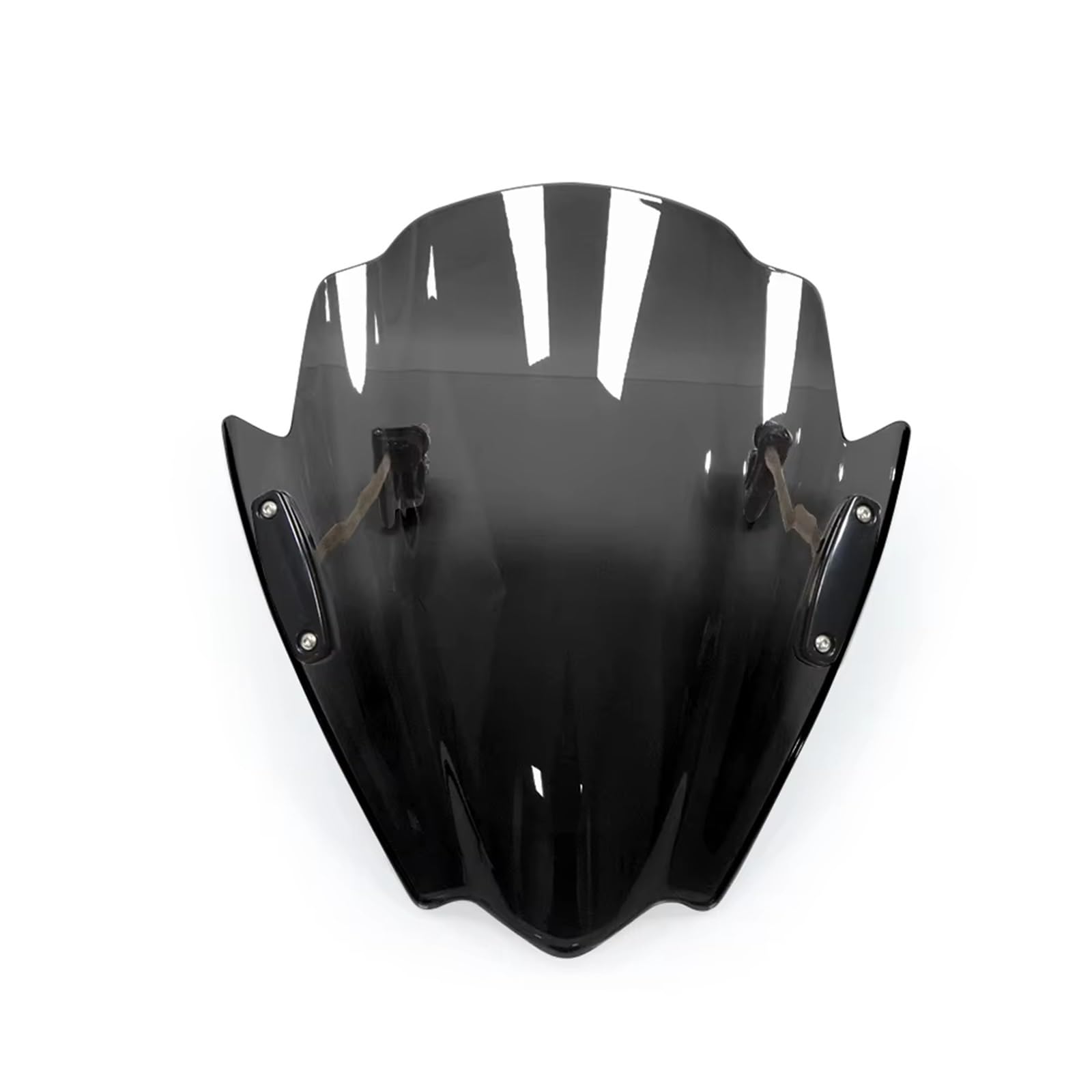 SBBLINWU Motorrad Windschild Spoiler Für CB1000R 2008-2019 Motorräder Motorrad Windschutzscheibe Windschutz Deflektor Bildschirm Gugel Fliegengitter Zubehör(Black) von SBBLINWU