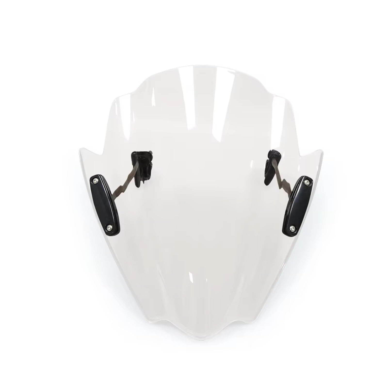 SBBLINWU Motorrad Windschild Spoiler Für CB125R 2018 2019 Für CB250F 2014 2015 2016 Motorrad Windschutzscheibe Windschutz Front Verkleidung Motorrad Deflektor(Transparent) von SBBLINWU