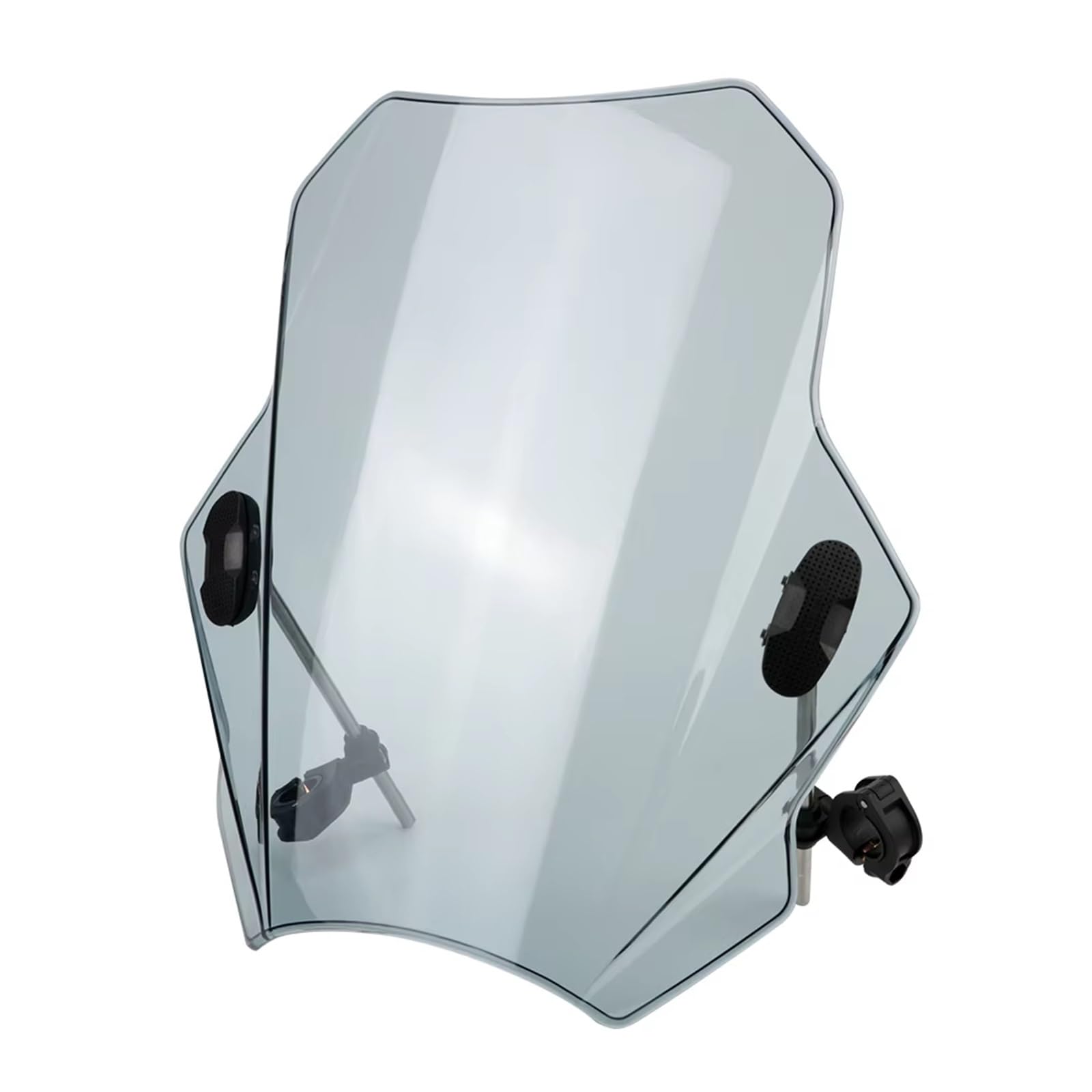 SBBLINWU Motorrad Windschild Spoiler Für CBR600RR Für CB1000R Für GXSR 600 750 Motorrad Deflektor Abdeckungen Motorrad WindscreenMotorcycle(Gray) von SBBLINWU