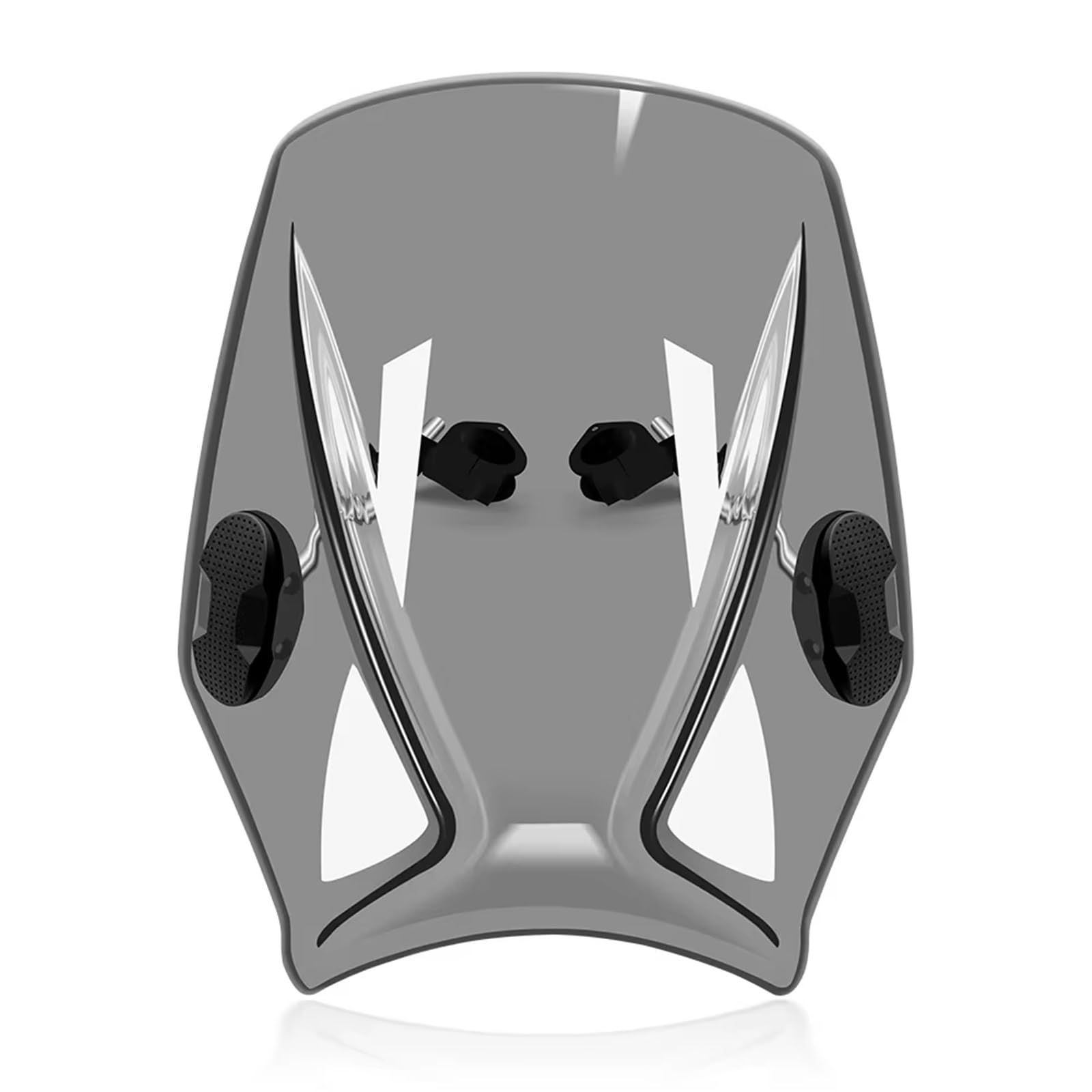 SBBLINWU Motorrad Windschild Spoiler Für CC110 2018 2019 2020 2021 2022 Motorrad Windschutzscheibe Windschutzscheibe Halterung Windschutzscheibe Abdeckung Schutz Fliegengitter Teile Schallwand(Gray) von SBBLINWU