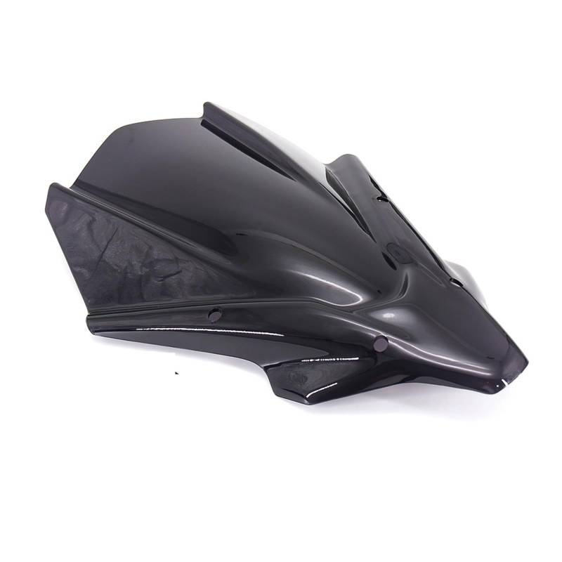 SBBLINWU Motorrad Windschild Spoiler Für MT07 2021 Motorrad Windschutz Windschutz Verkleidung Deflektor Abdeckung Windabweiser Visier Front Verkleidung Bildschirm Gugel Zubehör(Smoke Black) von SBBLINWU