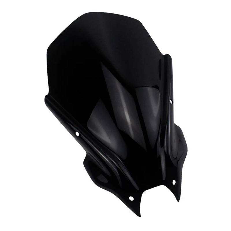 SBBLINWU Motorrad Windschild Spoiler Für MT09 Für FZ09 2021 2022 Motorrad Windschutzscheibe Visier Windschutz Front Verkleidung Bildschirm Gugel Zubehör Schutz Abdeckung Wind Bildschirm(Black) von SBBLINWU